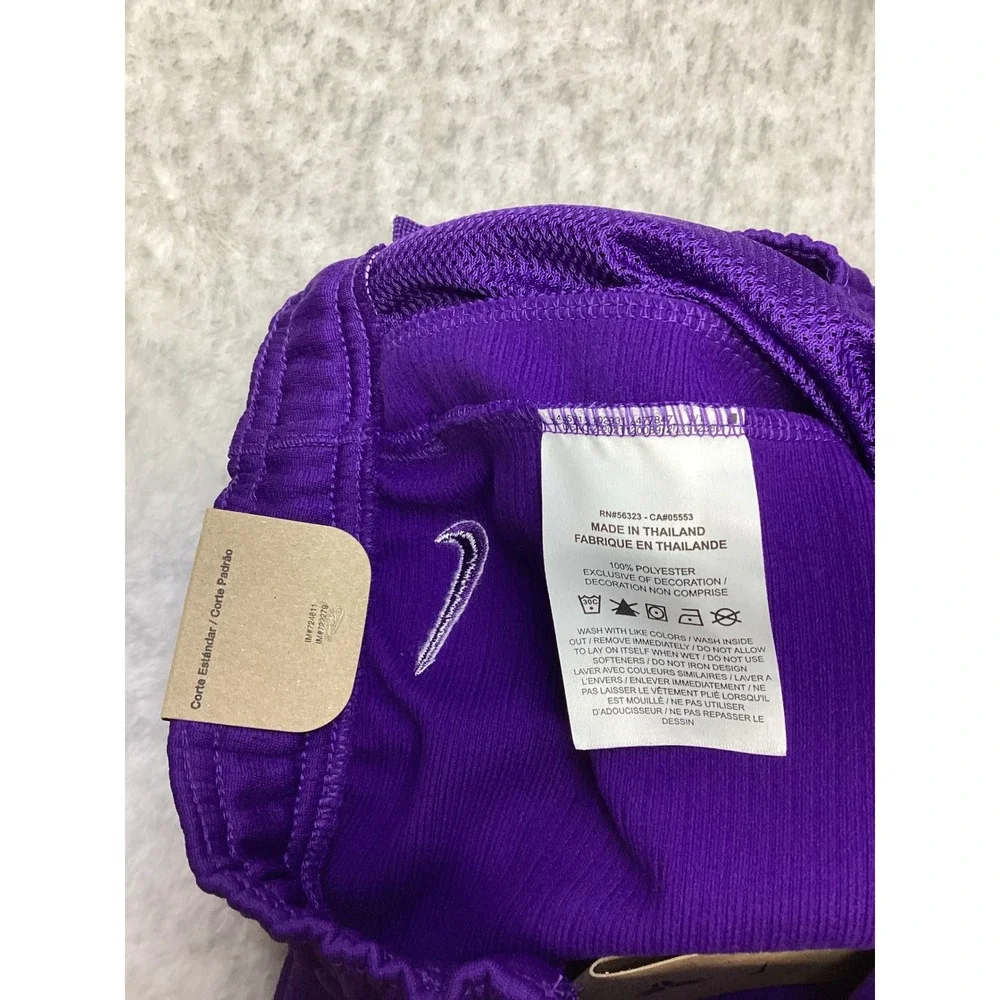 Nike Kobe Bryant Kids Purple Therma-FIT Basketball Pants Mamba Logo‎ Small